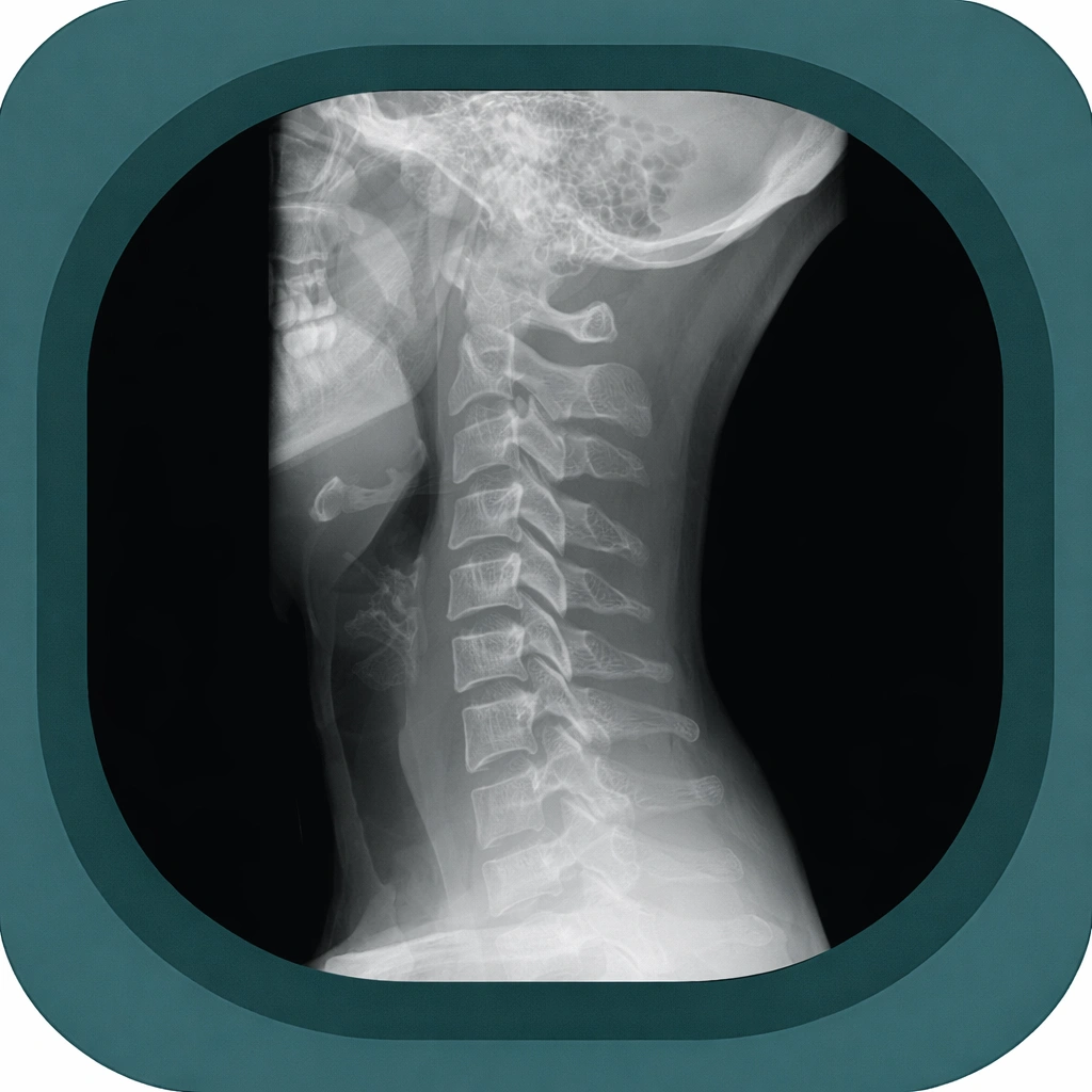 X-Ray cervical spine Anatomy icon